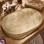Set Of Four Oval Seagrass Placemats, thumbnail 2 of 4