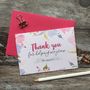 Personalised Thank You Teacher Nursery Card, thumbnail 1 of 3