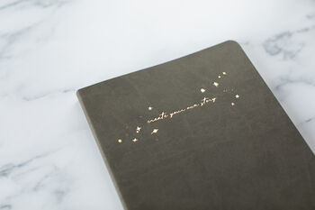 Soft Touch Notebook/Personalised Gift, 7 of 10