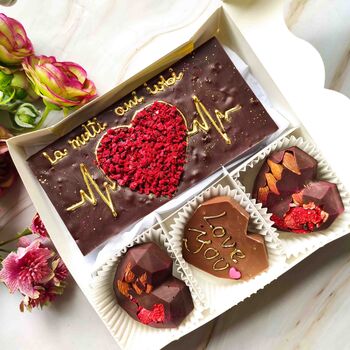 Chocolate Heart, Artisan 'Pulse Of Love' Heartbeat Gift, 9 of 10