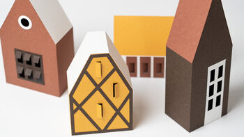 Earthy Tones Modern Nordic Village, 3 of 9