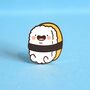 Sushi Enamel Pin | Cute Pin Badges, thumbnail 2 of 5