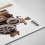 Traction Wooden Toy Engine, thumbnail 4 of 5