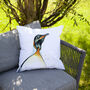 Inky Penguin Outdoor Cushion For Garden Furniture, thumbnail 8 of 8