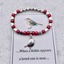 Personalised Memory Bracelet Remembrance Bracelet, thumbnail 1 of 12