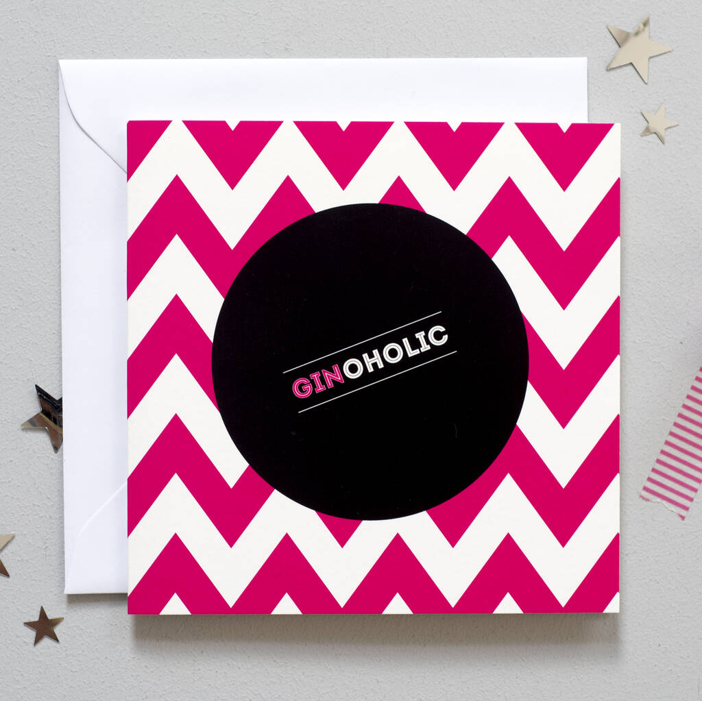 Oholic Cards For Prosecco/Gin/Wine/Coffee Lovers, 1 of 4
