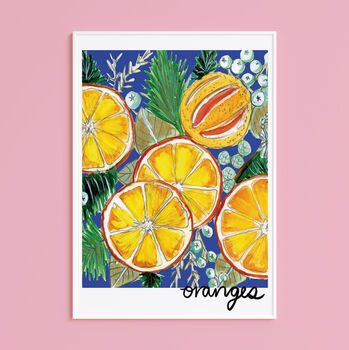 Oranges Kitchen Print, 4 of 11