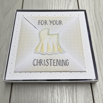 Christening Personalised I.O.U Gift Box Voucher, 4 of 11