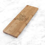 Personalised Happy Couple Bamboo Serving Board, thumbnail 4 of 5