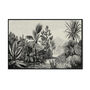 Vintage Monochrome Tropical Wall Hanging, thumbnail 2 of 5