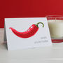 Personalised You're Hotter Chilli Valentine's Day Card, thumbnail 1 of 2