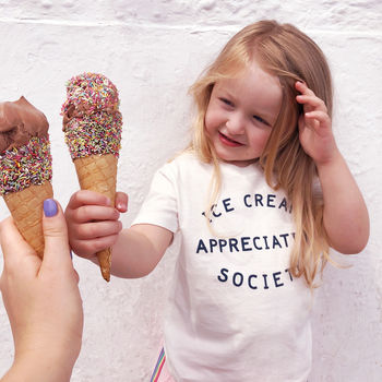 'Ice Cream Appreciation Society' Kid's T Shirt, 4 of 10