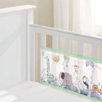 Breathable Baby Mesh Liner For Cot Beds, 6 of 9