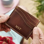 Personalised Leather Card Holder With Secret Message, thumbnail 7 of 7