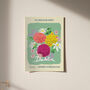 Dahlia Flower Print For Inner Strength, thumbnail 5 of 6