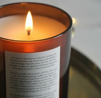 Mulled Wine Christmas Candle, 3 of 3