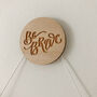Be Brave Positive Affirmation Self Adhesive Wall Hook, thumbnail 1 of 9