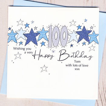 Personalised Starry Special Age Birthday Card, 4 of 11