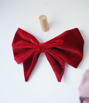 Velvet Decorative Bow, 6 of 7