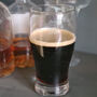 50th Birthday Bow Tie Beer Glass, thumbnail 2 of 7