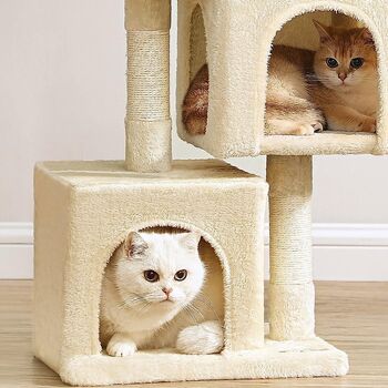 Cat Scratching Post Cat Tree Cat House Sisal Posts, 4 of 9