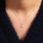 Lillie Lab Grown Diamond Pendant Necklace, thumbnail 1 of 4