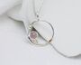 Rose Quartz Sterling Silver Pendant, thumbnail 1 of 8