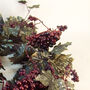 Metallic Grape Wreath 60cm, thumbnail 3 of 4