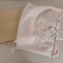 Personalised Blush Pink Pure Cashmere Button Poncho, thumbnail 10 of 12