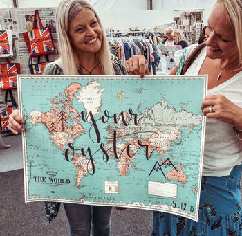 Personalised Map Of The World, 9 of 12
