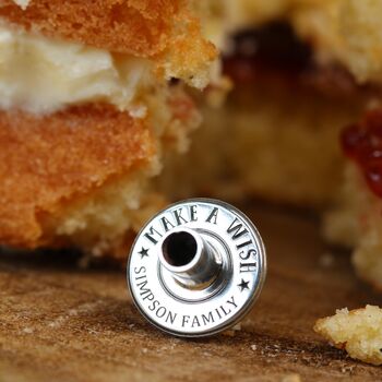 Personalised Birthday Candle Holder, 5 of 7