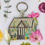 Greenhouse Leather Keyring, thumbnail 1 of 5
