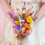 The Botanical Grove Dried Flower Baked Blossom Bridesmaid Bouquet, thumbnail 3 of 3