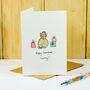 Personalised 'Christmas Cat' Hand Illustrated Card, thumbnail 5 of 6