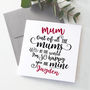 Personalised Happy You Are My Mum Card, thumbnail 1 of 2