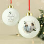 Personalised Christmas Memorial Bauble – Christmas Tree Decorations, thumbnail 1 of 6