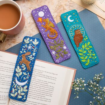 Hare Felt Craft Bookmark Kit, 5 of 5