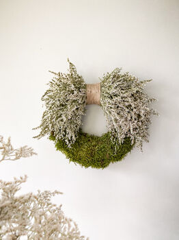 Statice And Moss Wreath, 5 of 5