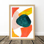 Abstract Large Scale Shell Two Art Print, thumbnail 7 of 9