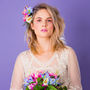 Maurelle Peony Daisy And Berry Headpiece And Corsage, thumbnail 6 of 9