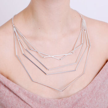 Geometric Statement Necklace, 2 of 2