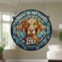 Vizsla Memorial Suncatcher, thumbnail 2 of 6