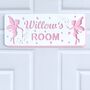 Personalised Fairies Children's Door Plaque, thumbnail 6 of 12