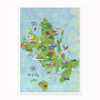Isle Of Skye Illustrated Map, thumbnail 1 of 4