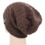 Warm Heat Holder Fur Lined Chemo Beanie Hat, thumbnail 10 of 10