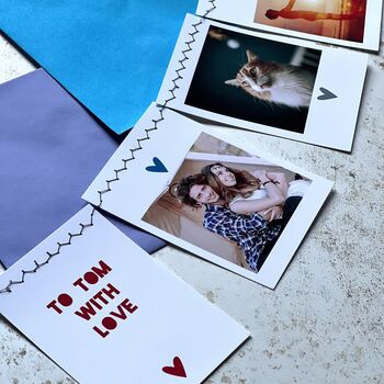 Valentine's Day Photo Bunting Card, 3 of 7