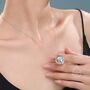 Sterling Silver Greek Coin Pendant Necklace, thumbnail 5 of 12
