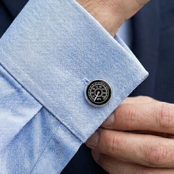 Personalised Car Speedo And Fuel Gauge Cufflinks For Father's Day, 9 of 11