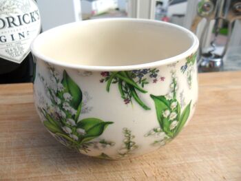 Open Sugar Bowl In Lily Of The Valley Design, 5 of 9