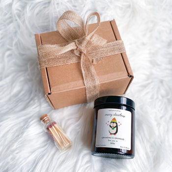 Christmas Candle Gift For New Grandparents, 6 of 10
